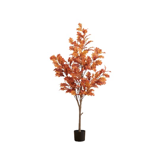 5ft. Autumn Oak Artificial Fall Tree